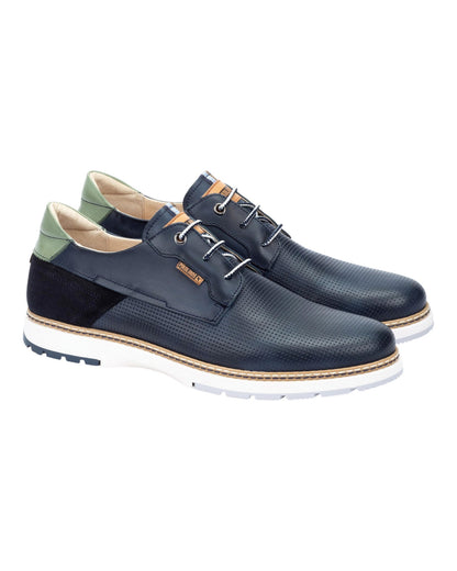 ZAPATOS DE HOMBRE PIKOLINOS OLVERA 4222C1 EN MARINO