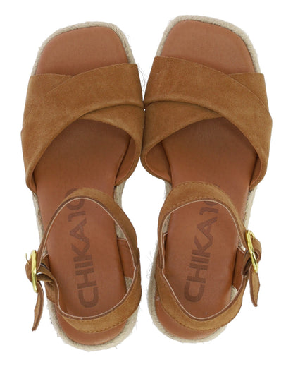 SANDALIAS DE MUJER CHIKA10 NEW BONITA 03 EN CUERO