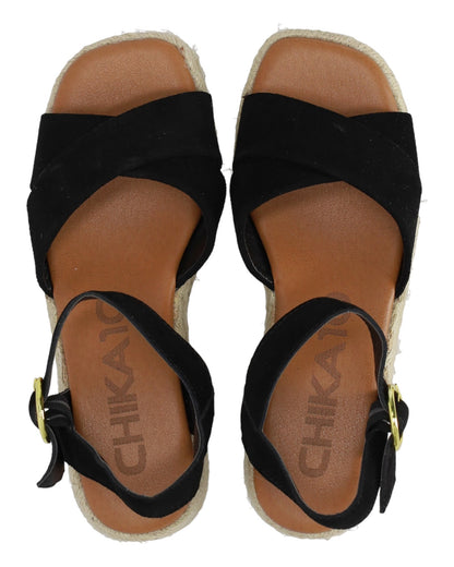 SANDALIAS DE MUJER CHIKA10 NEW BONITA 03 EN NEGRO