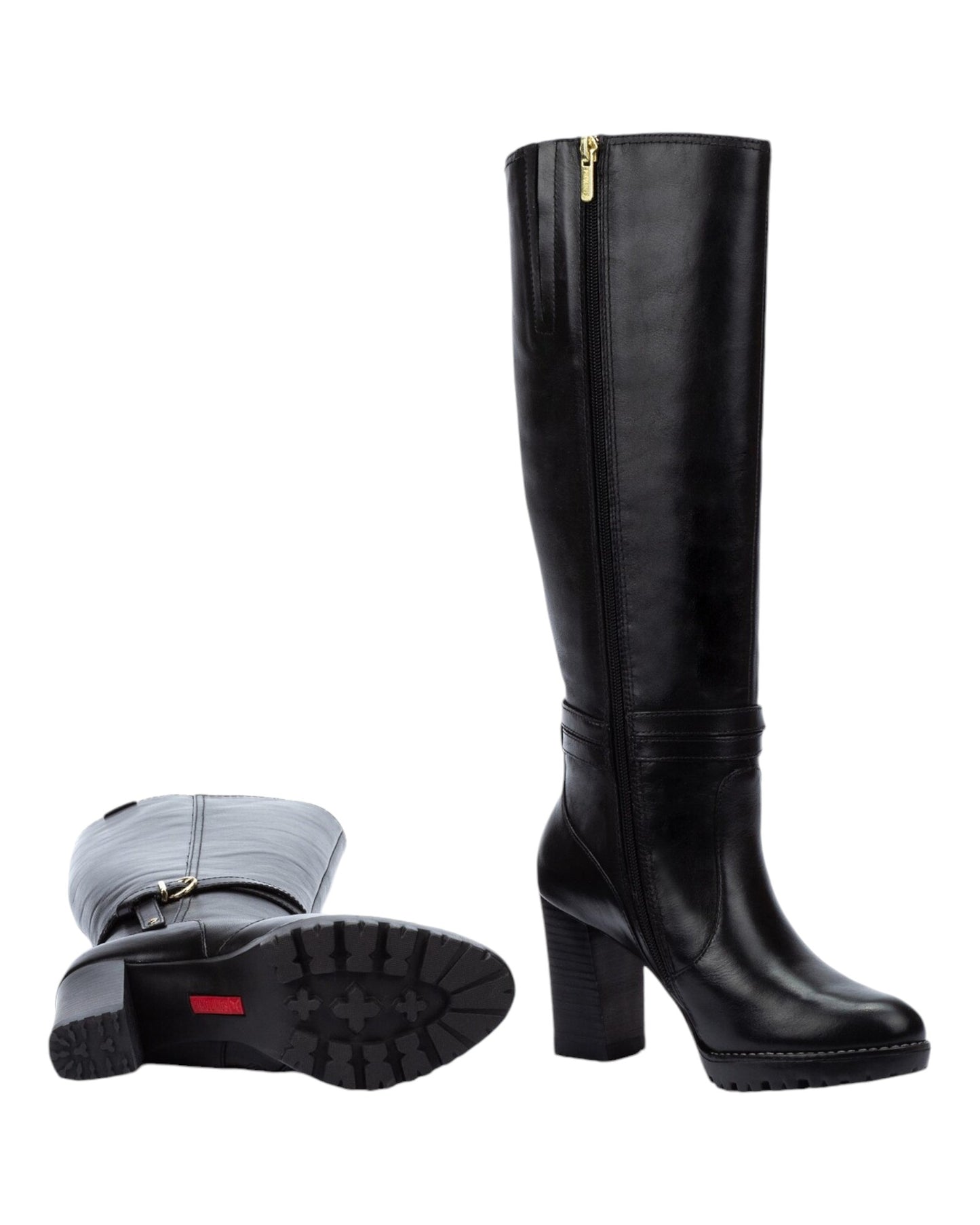 BOTAS DE MUJER PIKOLINOS W7M-9584 EN NEGRO