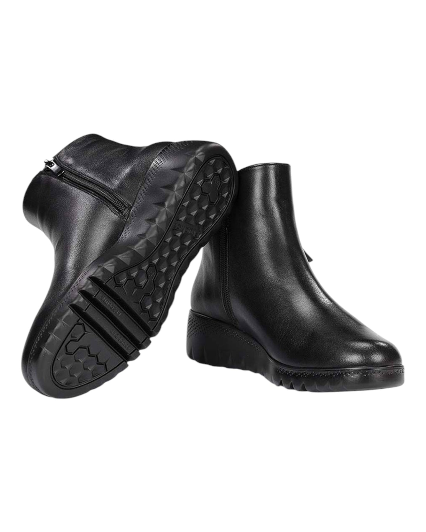 BOTINES DE MUJER FLUCHOS  F2100 EN NEGRO