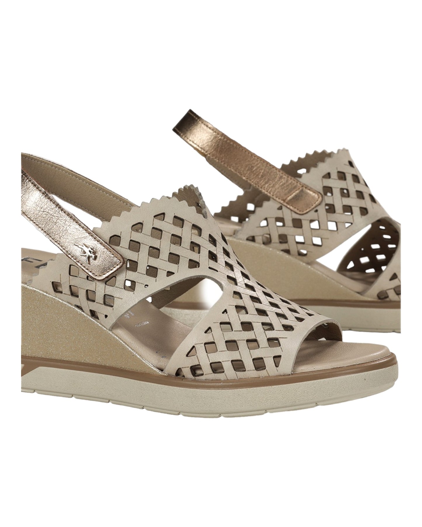 SANDALIAS DE MUJER FLUCHOS F1973 EN BLANCO