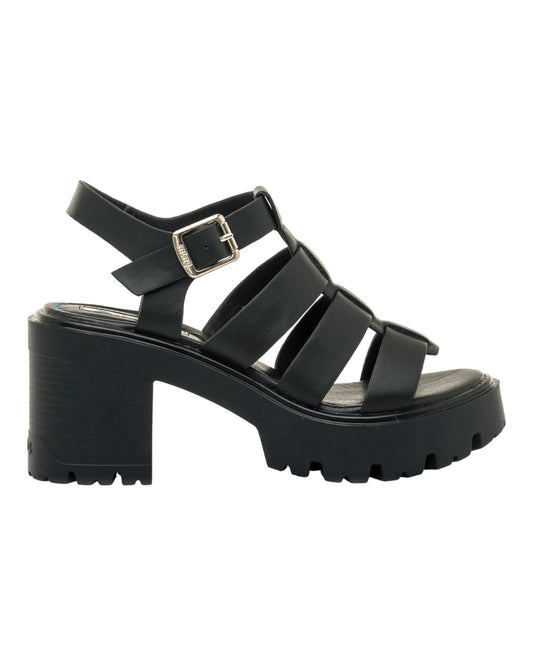 SANDALIAS DE MUJER MUSTANG 52989 EN NEGRO