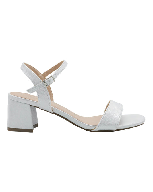 SANDALIAS DE MUJER LAPIERCE MR18 EN PLATA