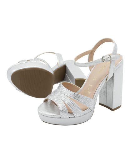 SILVER LAPIERCE MR26 WOMEN'S SANDALS