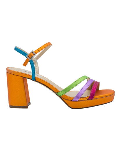 SANDALIAS DE MUJER DANGELA DWS23238 MULTICOLOR