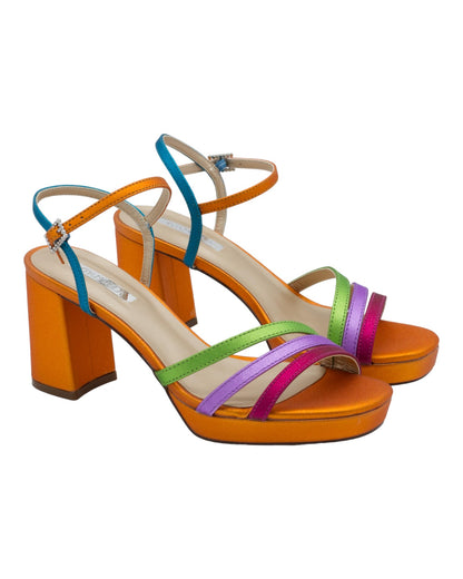 SANDALIAS DE MUJER DANGELA DWS23238 MULTICOLOR