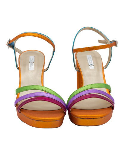 SANDALIAS DE MUJER DANGELA DWS23238 MULTICOLOR