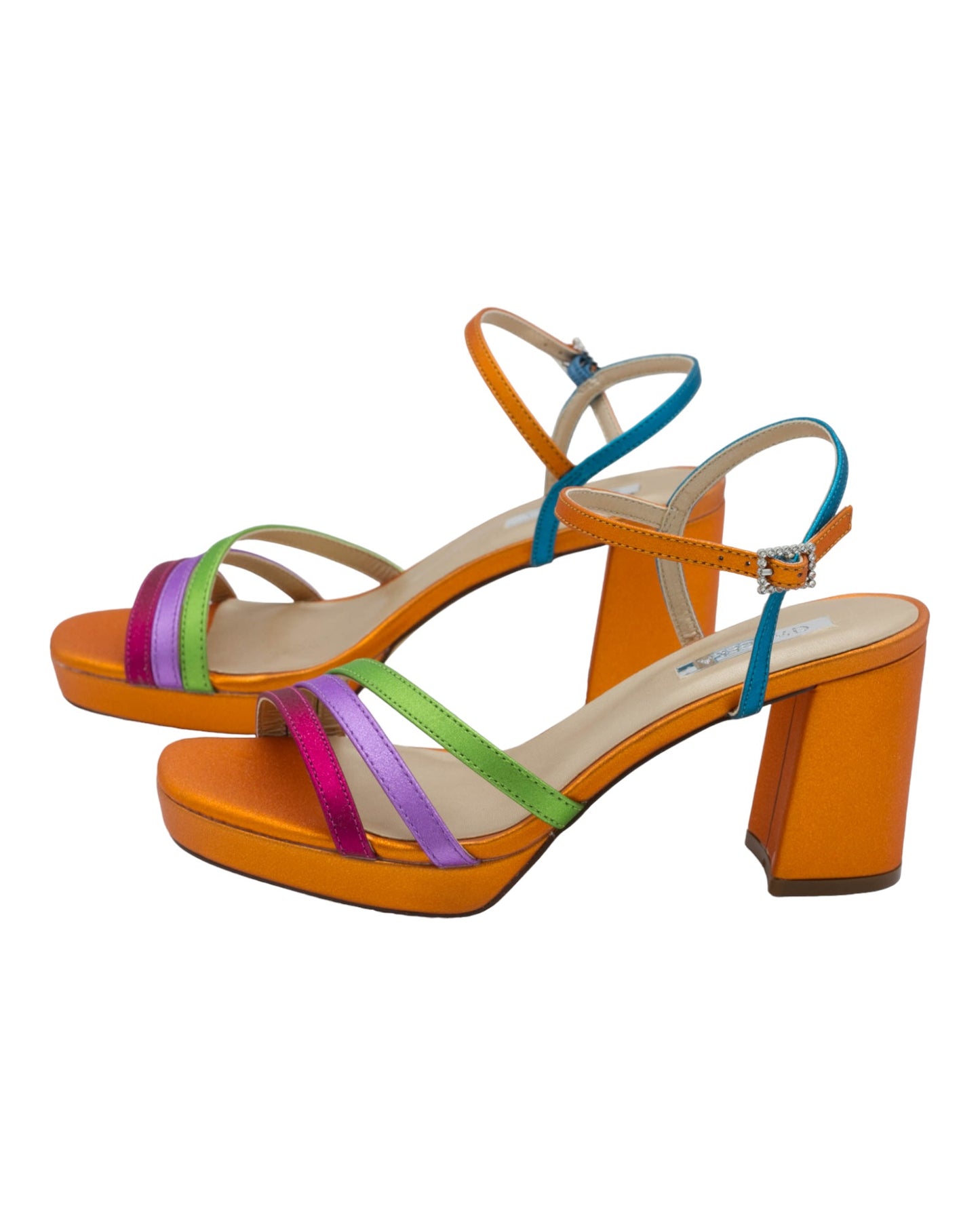 SANDALIAS DE MUJER DANGELA DWS23238 MULTICOLOR