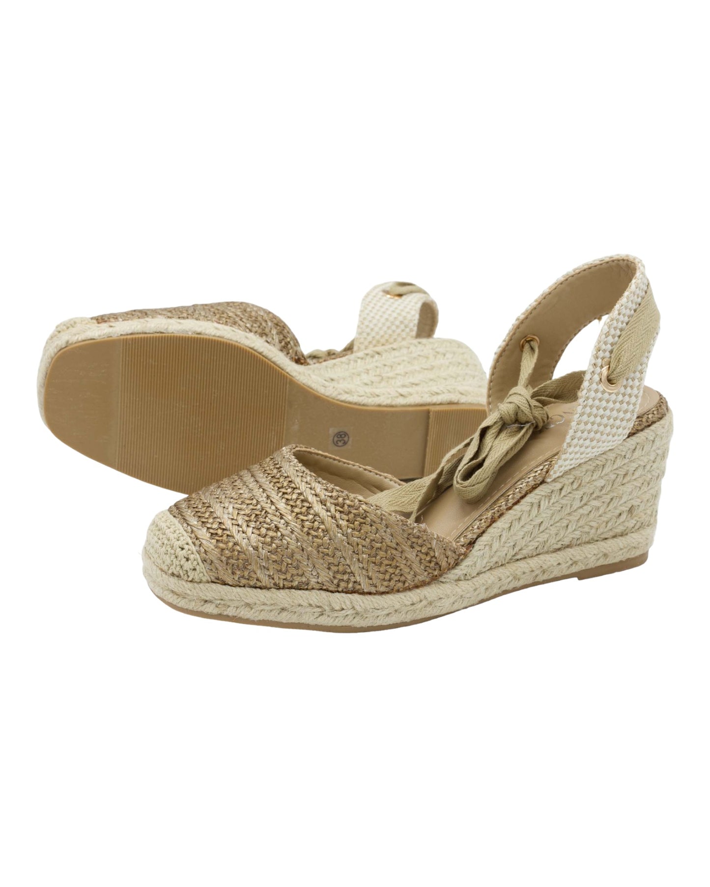 WOMEN'S ESPADRILLES DANGELA DXF23081 IN CAMEL