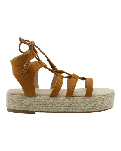 WOMEN'S SANDALS STAY 83-299 IN CAMEL