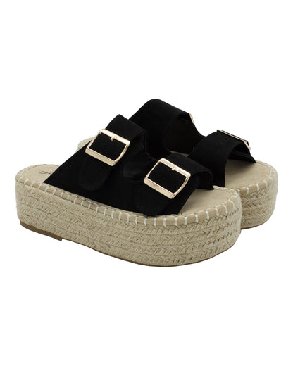 SANDALIAS DE MUJER STAY 17-284 EN NEGRO