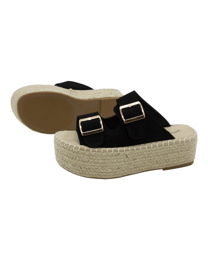 WOMEN'S SANDALS STAY 17-284 IN BLACK