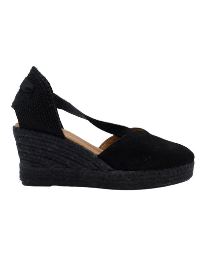 CARMEN GARCIA 171D5 WOMEN'S BLACK ESPADRILLES